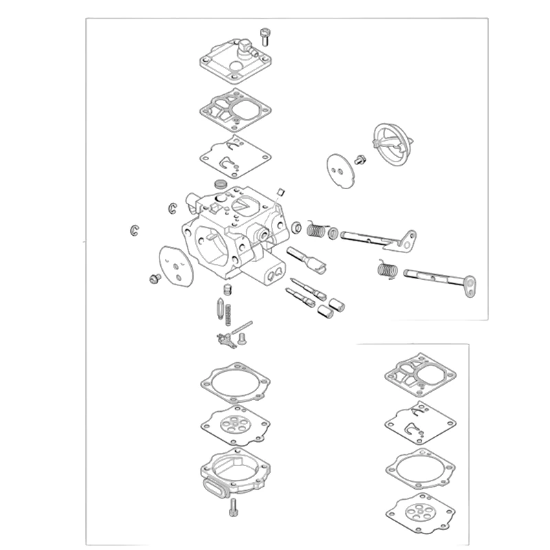 Stihl - 1124-120-0614 - Carburetor WG-14
