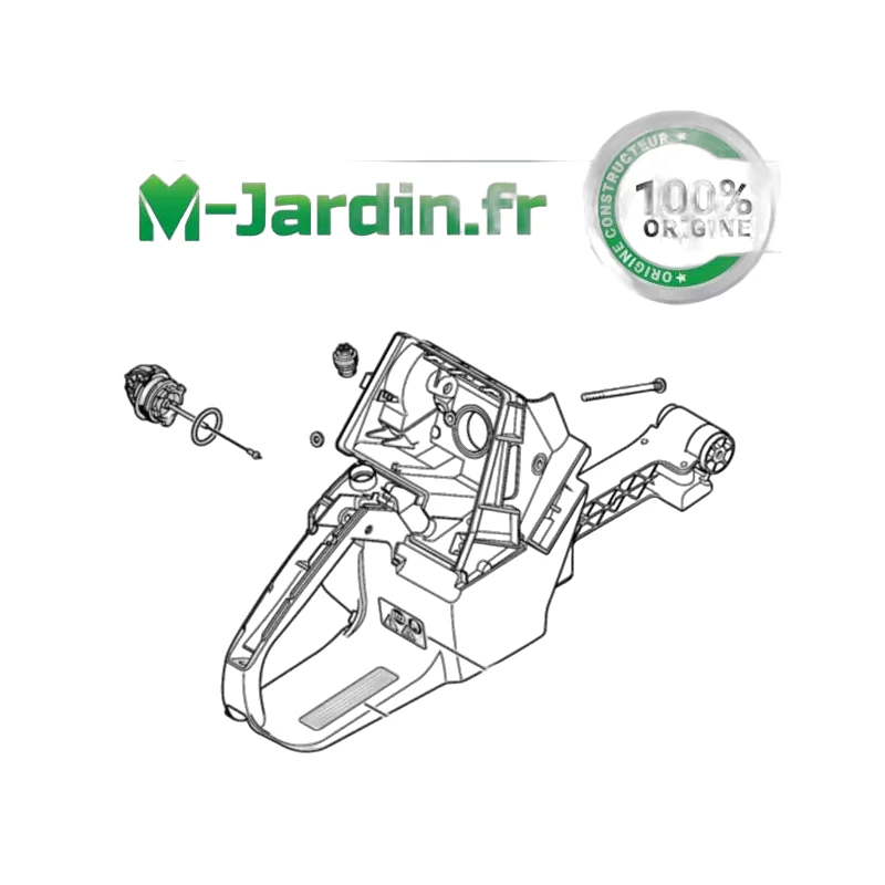 Stihl - 1124-350-0825 - Fuel Tank Housing