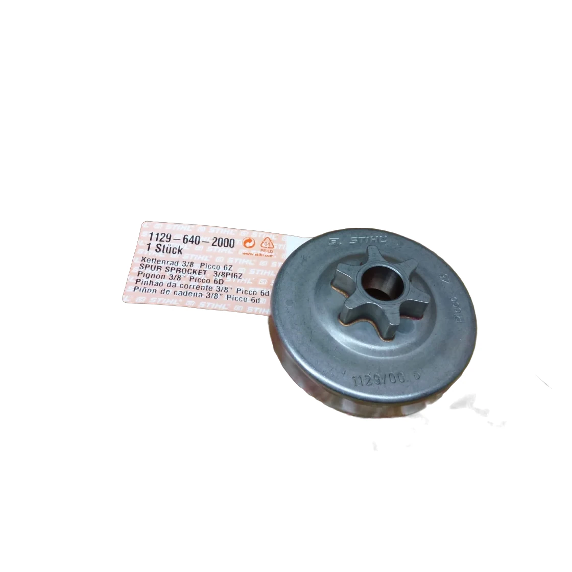 Stihl - 1129-640-2000 - Chain Drive Wheel 3/8 Inches P 6 Z