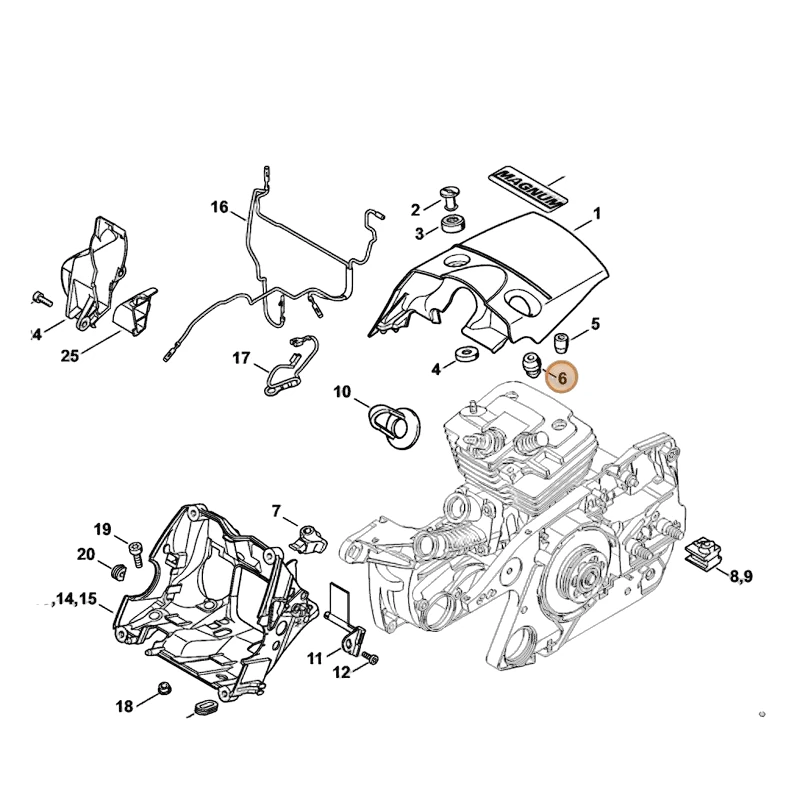 Stihl - 1138-028-1001 - Bushing