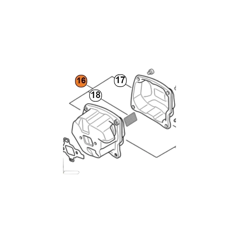 Stihl - 1142-140-0600 - Exhaust Muffler