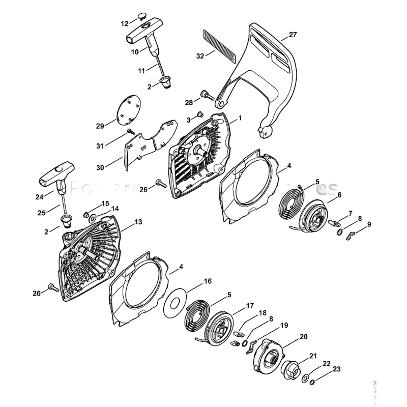 Stihl - 1143-190-0600 - Return Spring