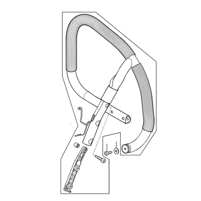 Stihl - 1144-790-1721 - Pipe Handle