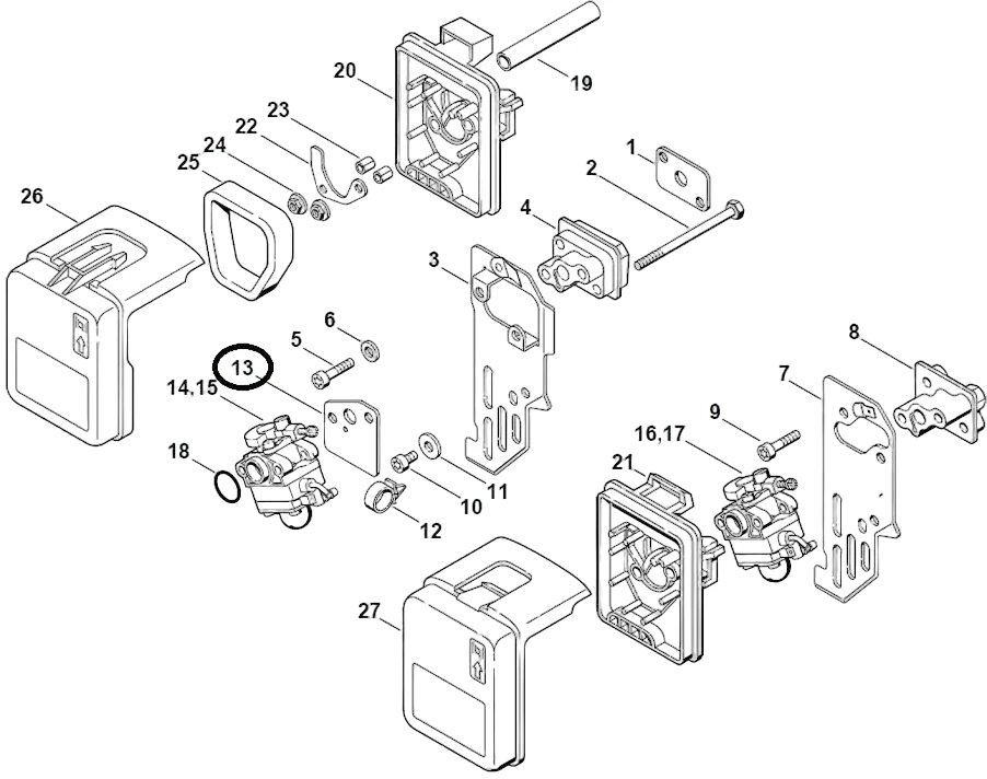Stihl - 1145-129-0900 - Gasket