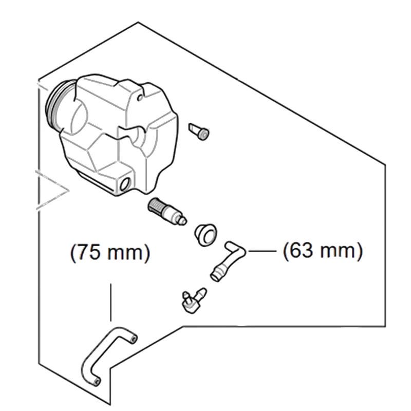 Stihl - 1254-350-4400 - Oil Tank
