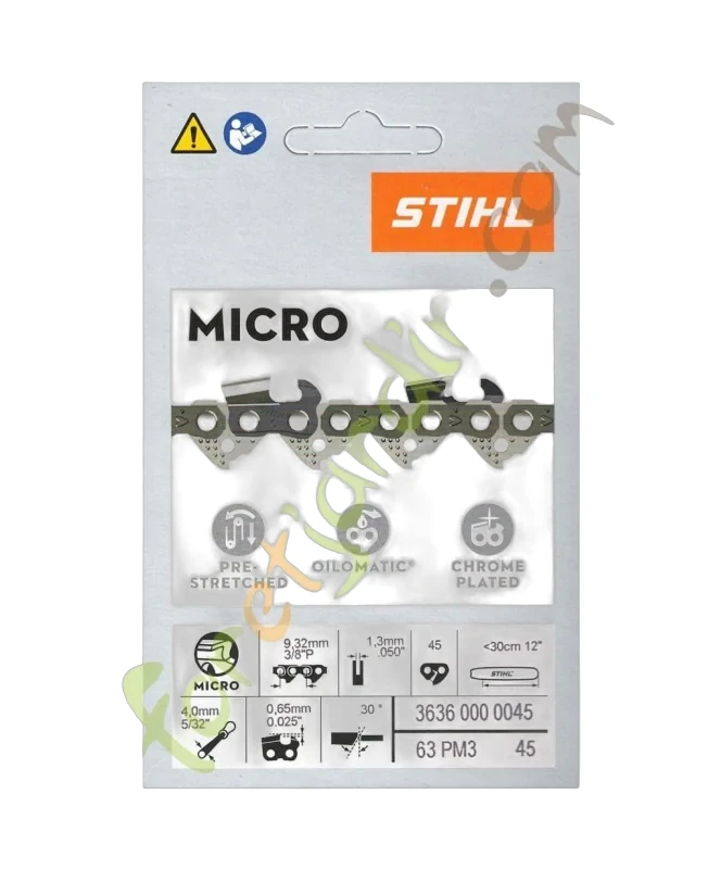 Stihl - 3636-000-0045 - 63 PM3 Picco Micro Chainsaw Chain