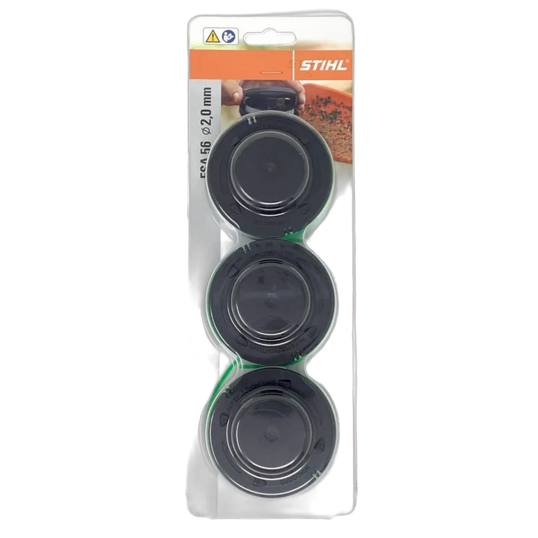 Stihl - 4008-710-4302 - Replacement Spool With Line (3 Pieces)