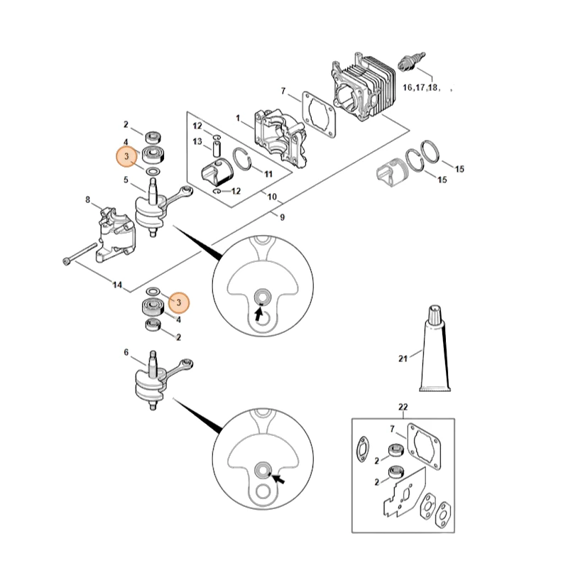 Stihl - 4140-036-0300 - Washer