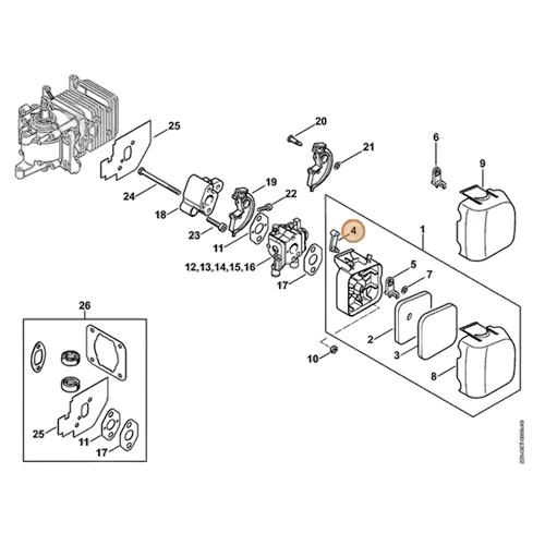 Stihl - 4140-141-3700 - Lever
