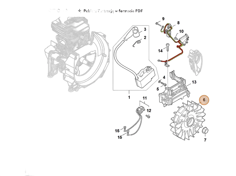 Stihl - 4147-400-1203 - Flywheel