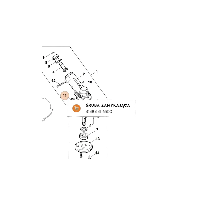 Stihl - 4148-641-6500 - Closing Screw
