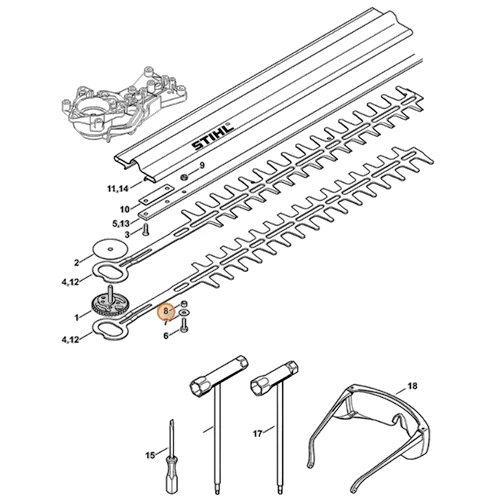 Stihl - 4228-641-4900 - Sleeve 4.85 Mm