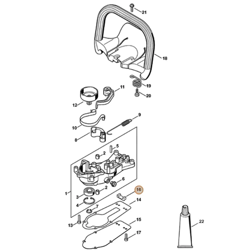 Stihl - 4228-649-0301 - Gasket