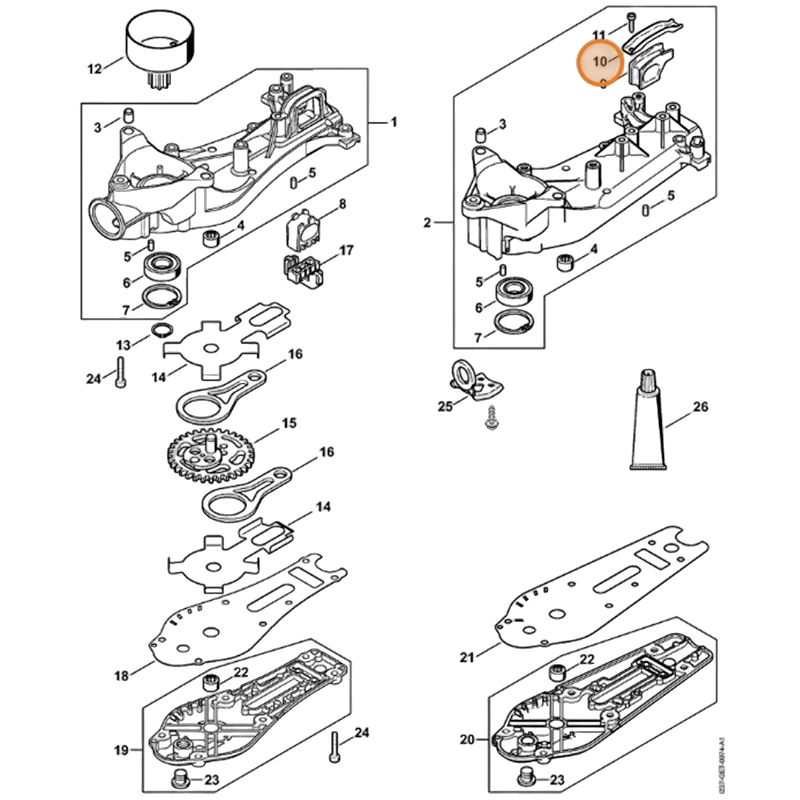Stihl - 4237-792-2500 - Mounting