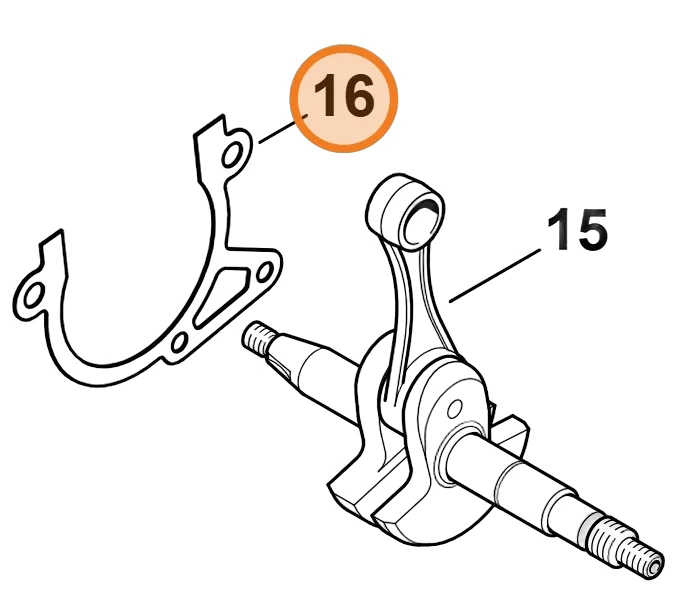 Stihl - 4238-029-0500 - Gasket