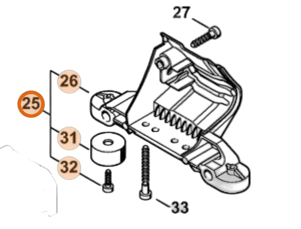 Stihl - 4238-790-7605 - Bracket