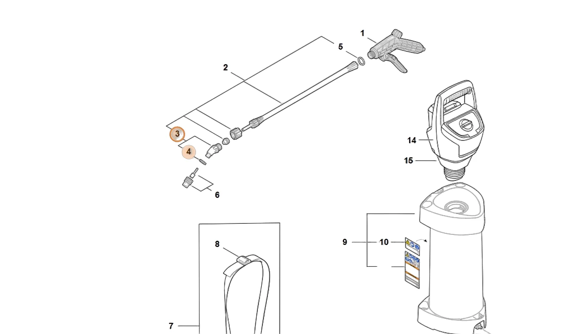Stihl - 4255-513-0201 - Connecting Element