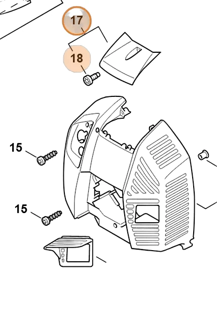 Stihl - 4283-080-0400 - Cover