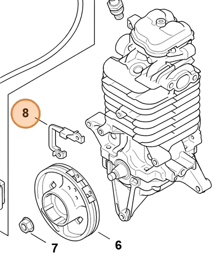 Stihl - 4283-405-8000 - Insulating Element
