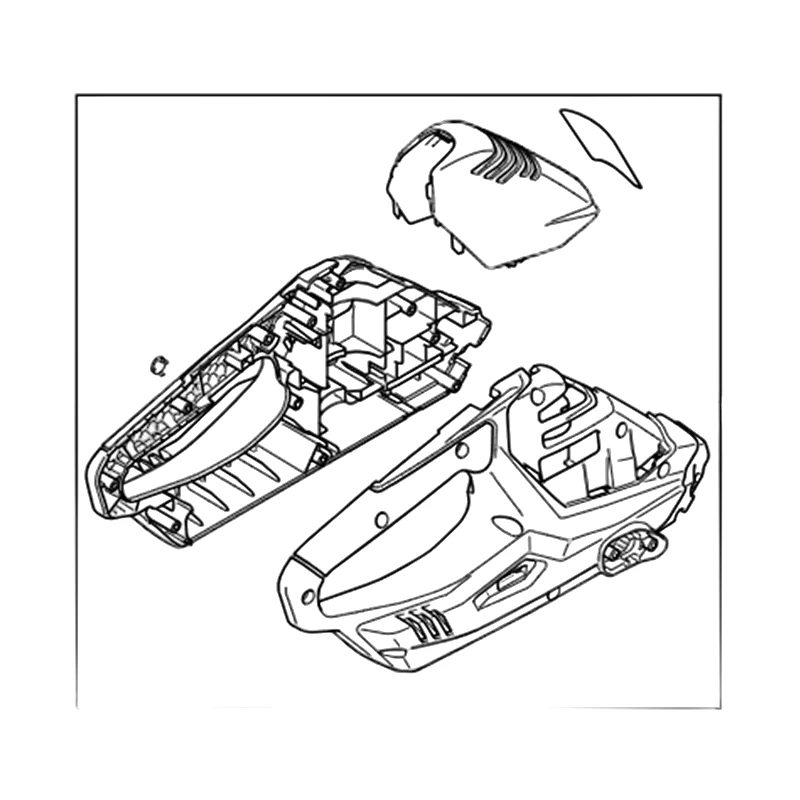 Stihl - 4511-790-1002 - Handle Body