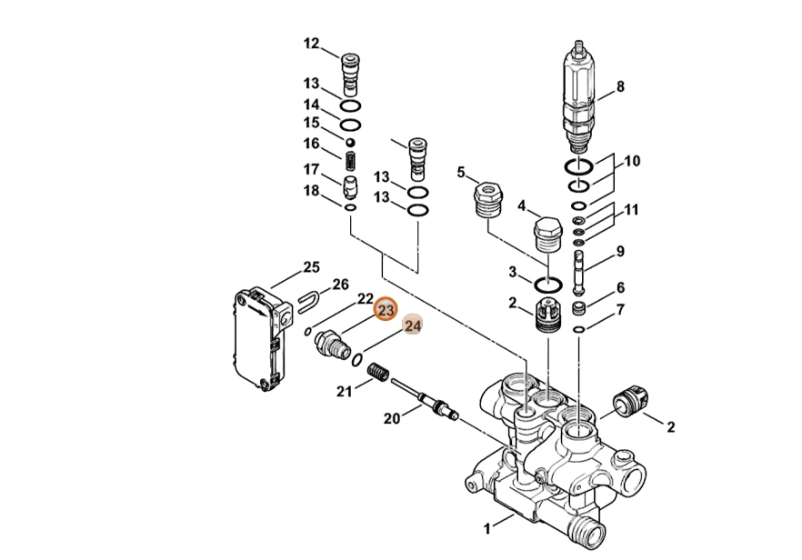 Stihl - 4757-510-1600 - Connecting Element