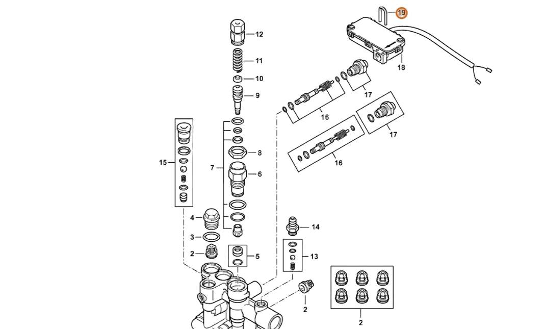 Stihl - 4788-706-2800 - Arm
