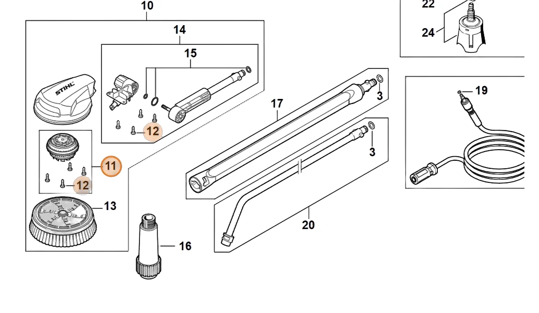 Stihl - 4910-500-2000 - Gear