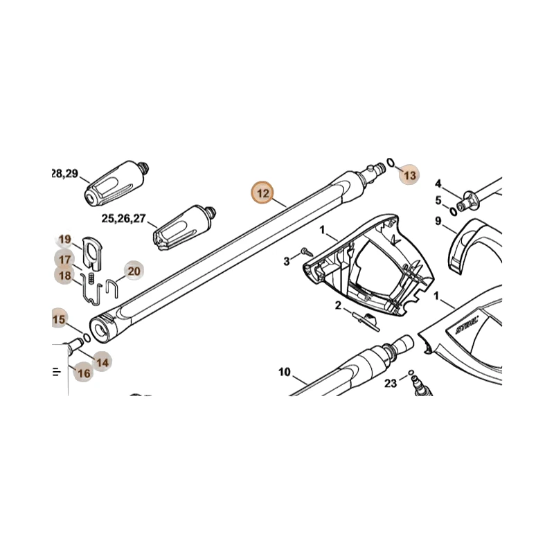 Stihl - 4915-500-0929 - Spray Lance