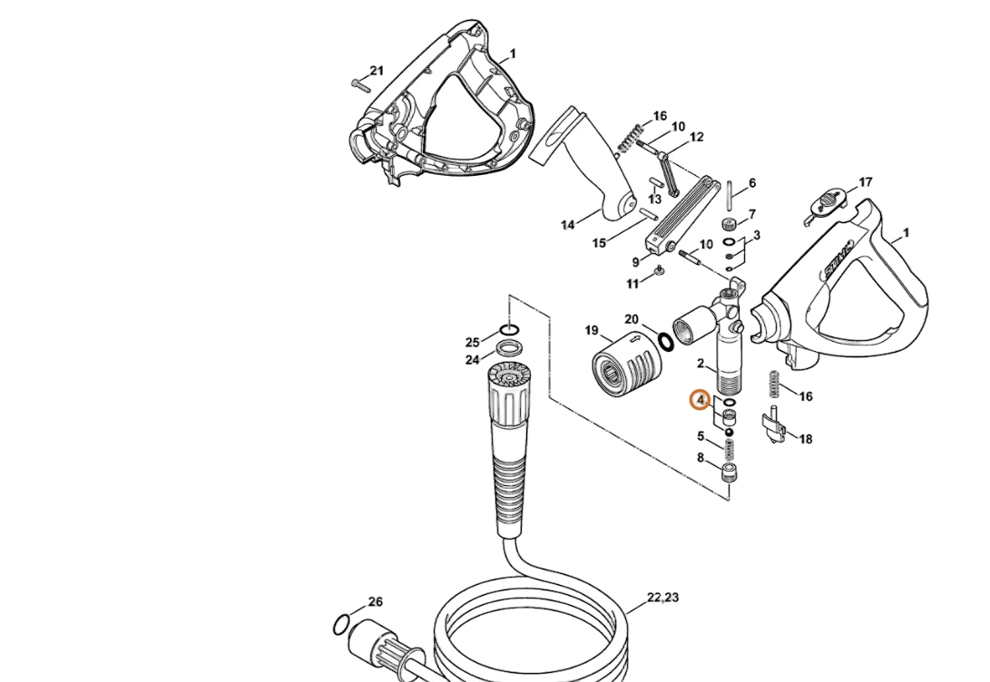 Stihl - 4925-007-1001 - Valve Repair Kit