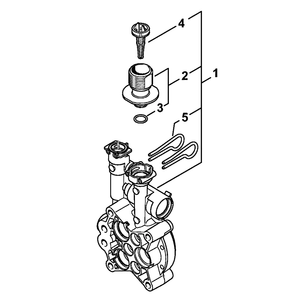 Stihl - 4950-700-4001 - Pump Body