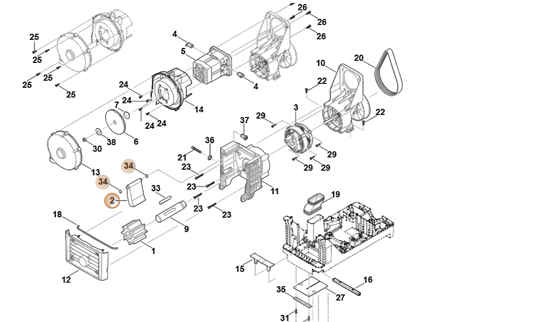 Stihl - 6009-760-3200 - Pressure Plate