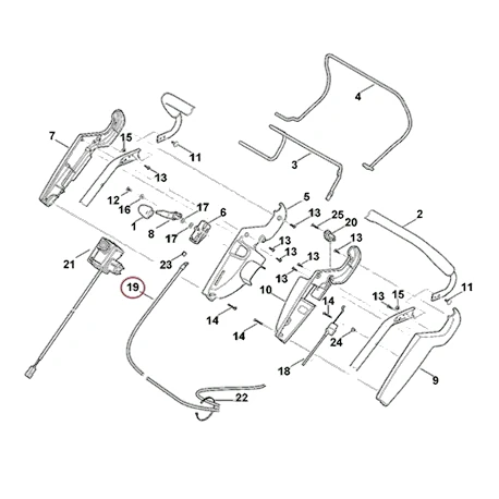 Stihl - 6340-700-7535 - Cable