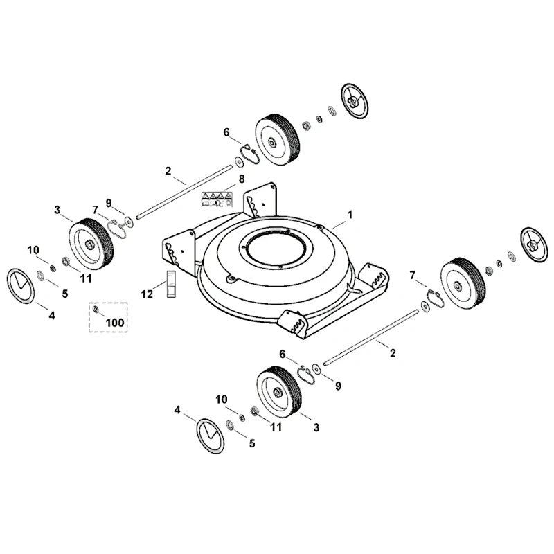 Stihl - 6340-704-0301 - Cap