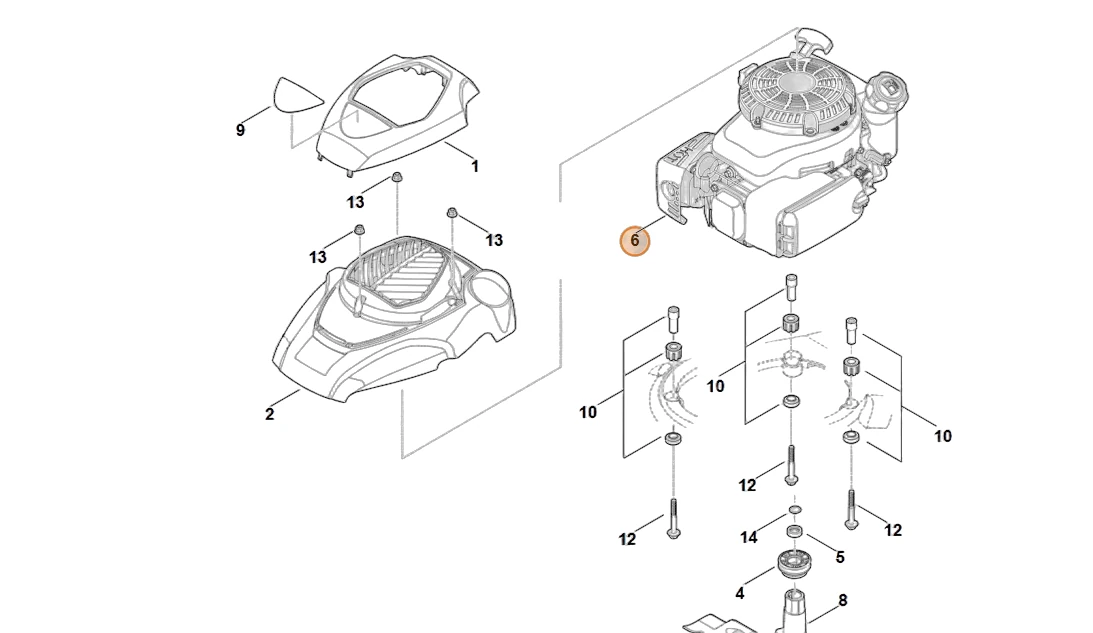 Stihl - 6364-011-1832 - Gasoline Internal Combustion Engine