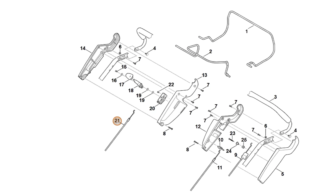Stihl - 6375-700-7500 - Linkage