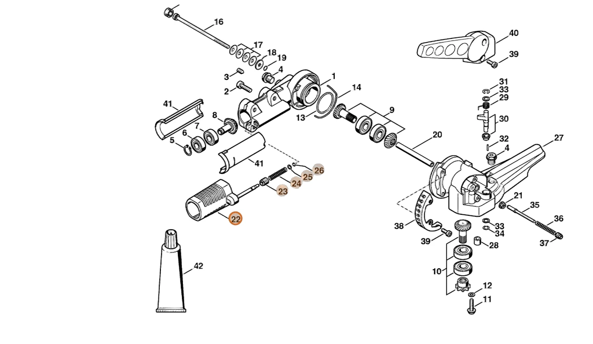 Stihl - 6911-640-4500 - Locking Device
