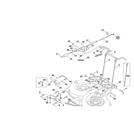 Stihl - 9302-929-1320 - Closing Plug