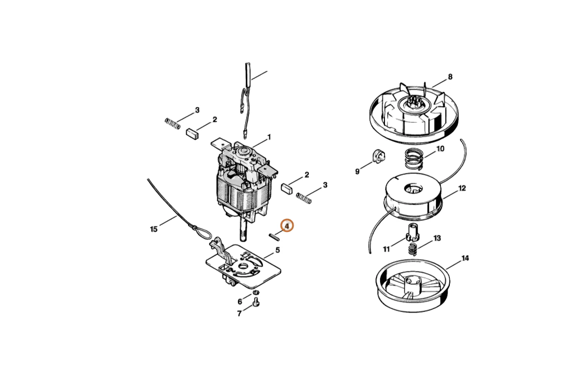 Stihl - 93806201730 - Tension Pin 3x20