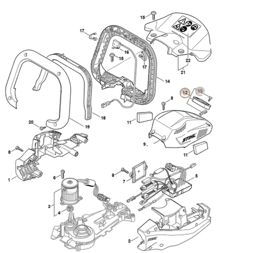 Stihl - FA01-820-8000 - Cover