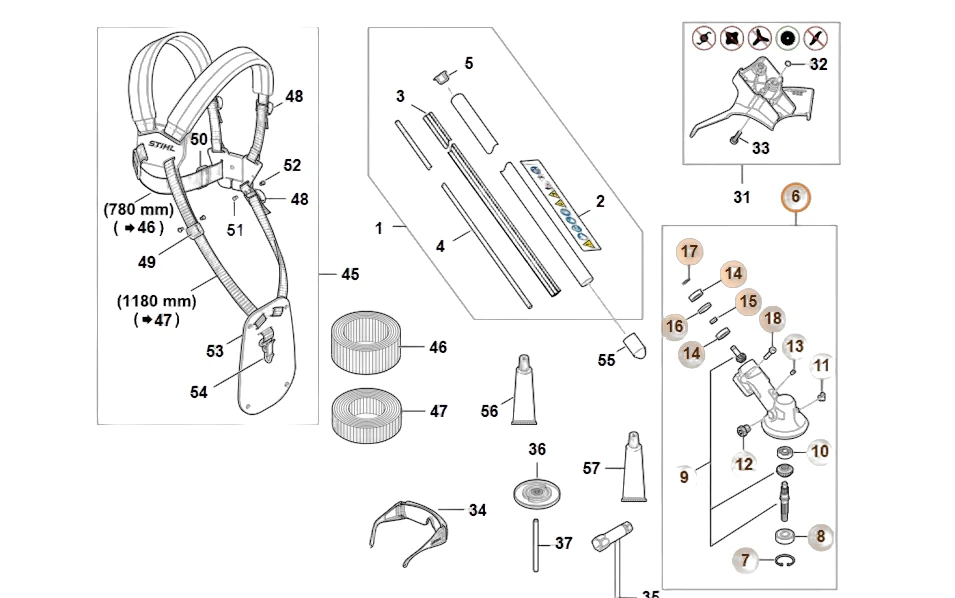 Stihl - FA03-640-0101 - Gearbox
