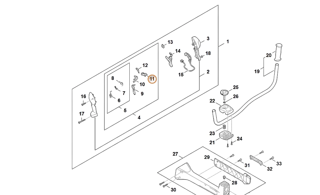 Stihl - FA03-791-5410 - Mounting