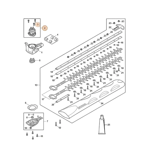 Stihl - HA06-600-0201 - Electric Motor