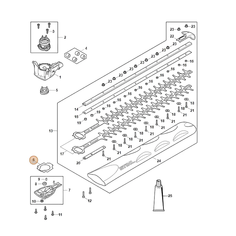 Stihl - HA06-642-4800 - Sheet Metal Element