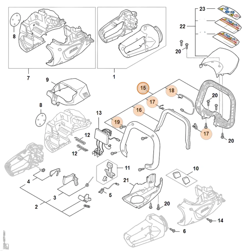 Stihl - HA06-790-1200 - Arm Handle