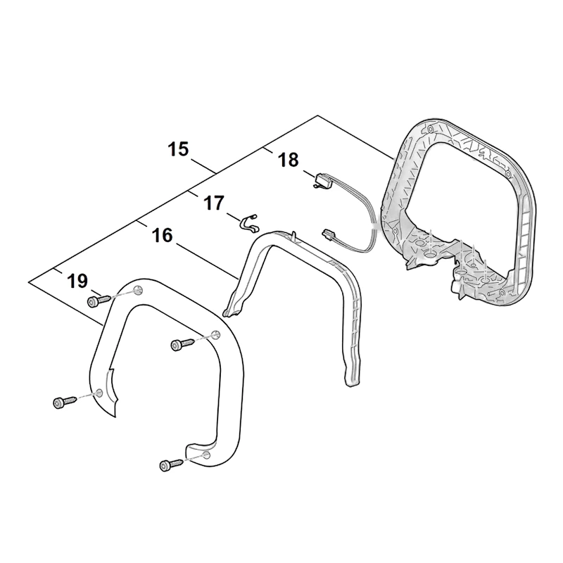 Stihl - HA06-790-1200 - Arm Handle