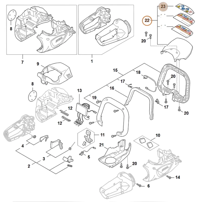 Stihl - HA06-790-9100 - Hand Guard
