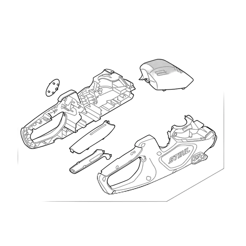 Stihl - HA08-790-1002 - Handle Body