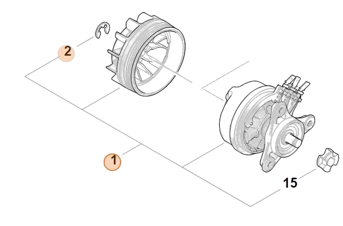 Stihl - LA03-600-0202 - Electric Motor