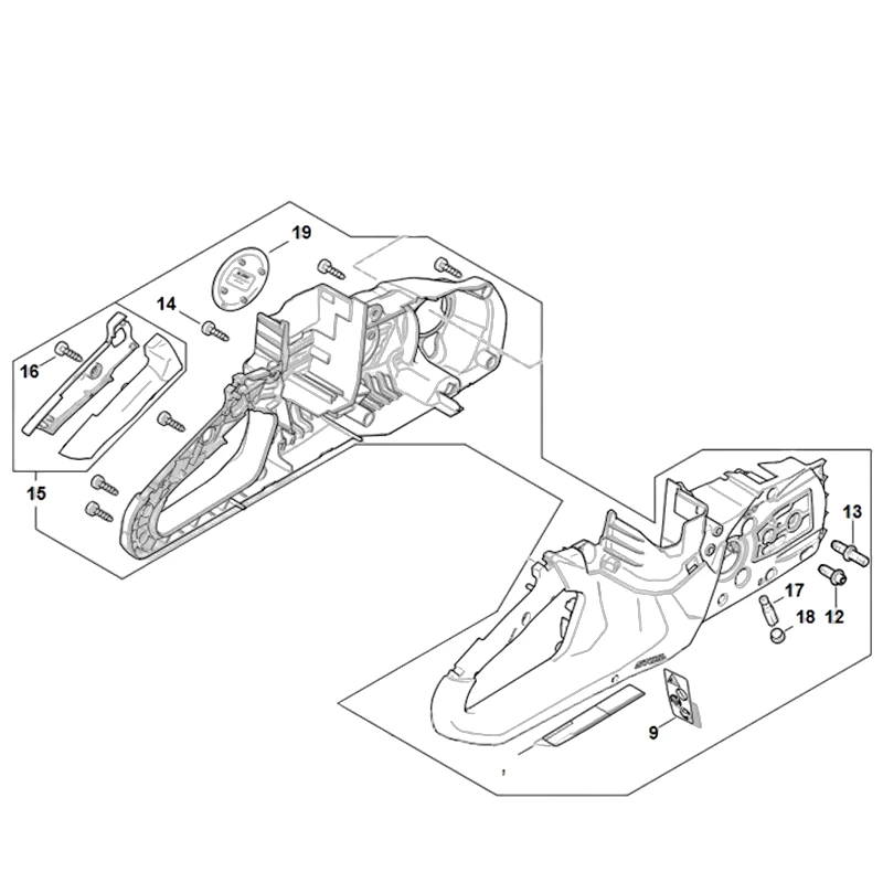 Stihl - MA04-790-1004 - Handle Body