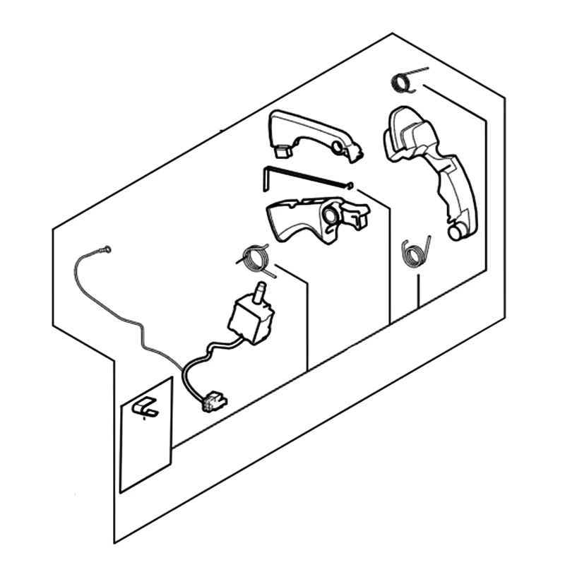 Stihl - SA02-007-3800 - Set Of Operating Elements